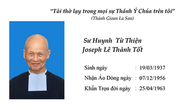 Ai Tín: Sư Huynh Giuse Lê Thành Tốt (Từ Thiện)