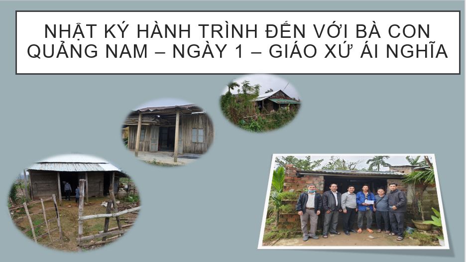 NHẬT KÝ HÀNH TRÌNH ĐẾN VỚI BÀ CON VÙNG LŨ QUẢNG NAM - NGÀY 1