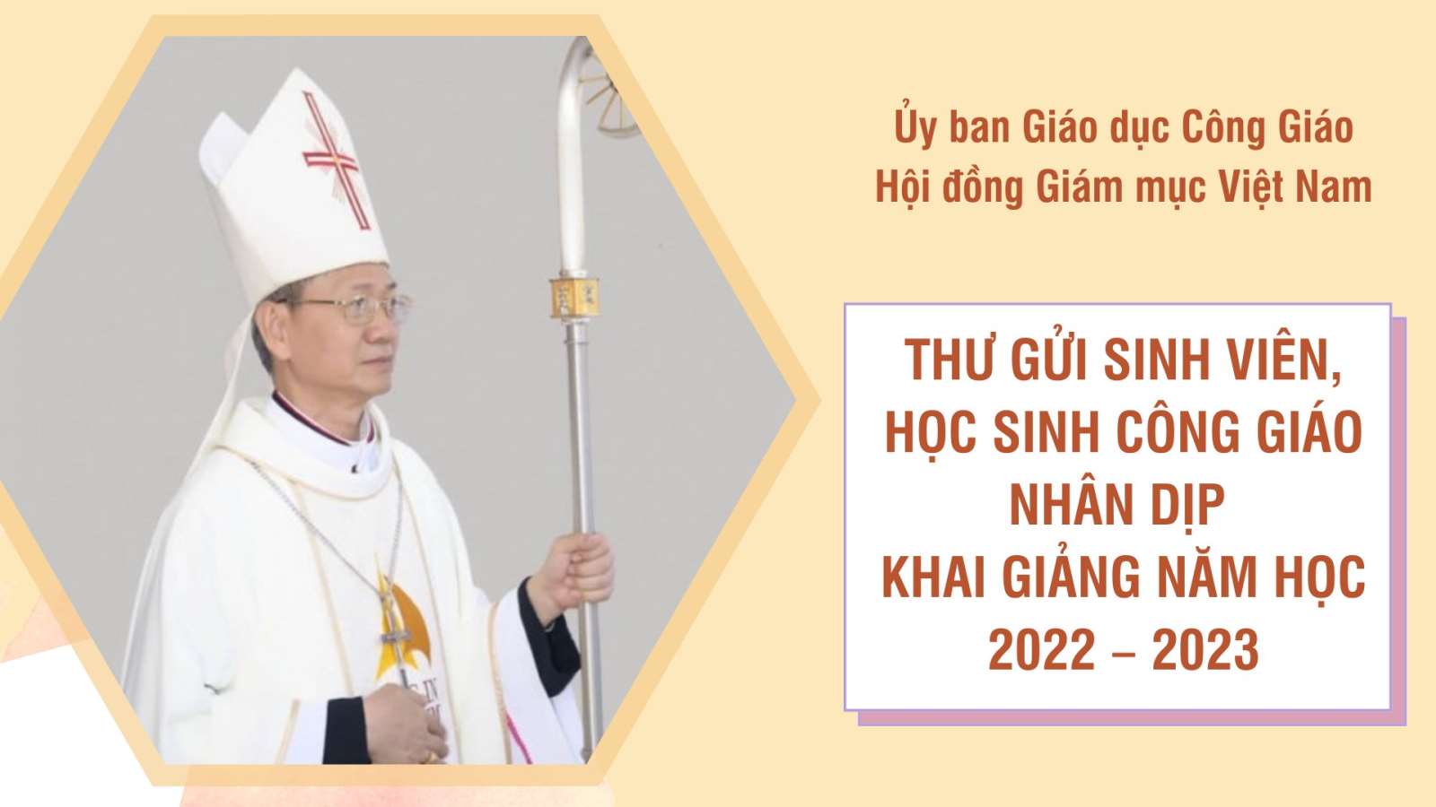 Thư gửi sinh viên, học sinh Công giáo nhân dịp khai giảng năm học 2022 – 2023